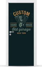 Furnér Kültéri Ajtó matrica Bútor öntapadós Könnyű Ragasztás