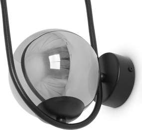 KAJA K-5115 DAVOS Szürke Színű Fali Lámpa 1xE14 10W IP20