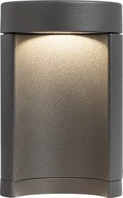 RENDL SONET fali lámpa antracitszürke 230V LED 7W IP54 3000K
