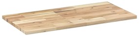 kezeletlen tömör akácfa függőpolc 100 x 40 x 2 cm