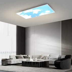 Brilagi - LED dimmelhető mennyezeti lámpatest SLIMFRAME SKY LED/80W/230V 120x60 cm + távirányító