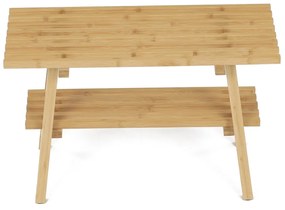 Cipősszekrény B056 NAT, bambusz