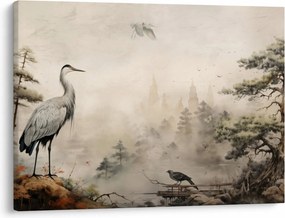 Kép - Rajzfilm tájkép (70x50 cm)