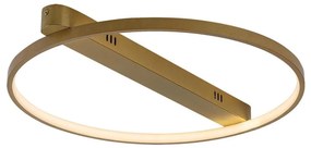 Rabalux 71347 - LED mennyezeti lámpatest BELIZA LED/45W/230V 3000K 50x55 cm aranyszínű