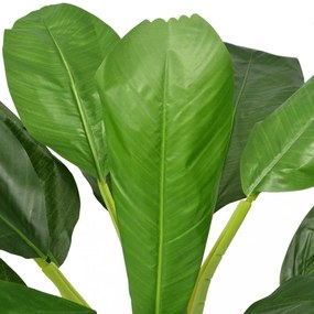 műbanánfa virágcseréppel 150 cm zöld