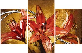Kép a liliomvirágokról (90x60 cm)