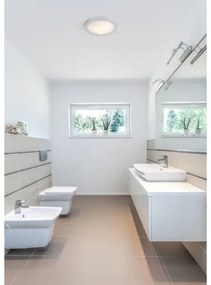 FARO 62980 - Fürdőszobai mennyezeti lámpa LOGOS-1 1xE27/20W/230V IP44