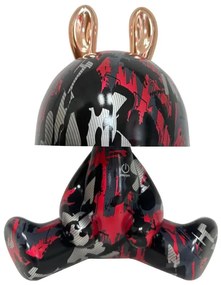 LED Dimmelhető gyermek érintős kislámpa FANCY LED/2,5W/3,7V fekete/piros