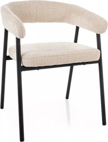 Katana karfás étkezőszék bézs/fekete