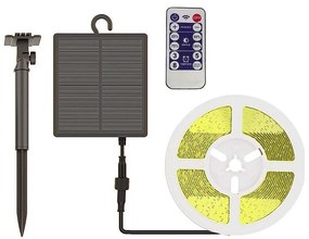 V-Tac LED Dimmelhető napelemes Szalag LED/1,2W/3,7V 3000K IP67 5m VT1511