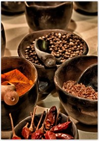 Poszterek 70x100 A világ fűszerei