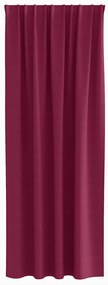 Függönyök függönyökkel 2 pcs Bordó 245x140cm Poliészter