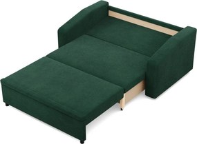 Zeus kanapé, kordbársony, hab töltet, döntött kartámasz, zöld