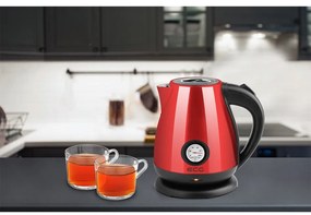 ECG RK 1705 Metallico Rosso elektromos vízforraló