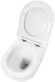 Delano fali rimless WC soft-close ülőkével