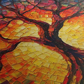 Kép - Az élet fája mozaikban (150x105 cm)