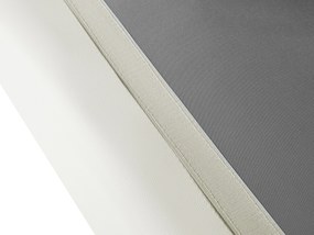 Kétszemélyes Fehér Bőr Kanapé  HELSINKI Beliani