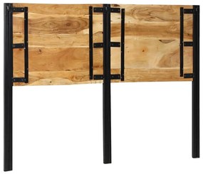 tömör fa akác és vas fejtámla 140 cm