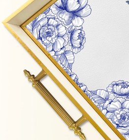 Üveg tálca, 38×24 cm – TPB9908