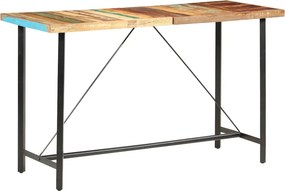 vidaXL tömör újrahasznosított fa bárasztal 180 x 70 x 107 cm