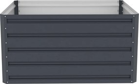 Emelt virágágyás G21 Daisy 100 x 80 x 52 cm, fém,antracit