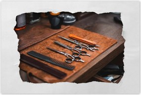 Poszterek 120x80 Barber kiegészítők