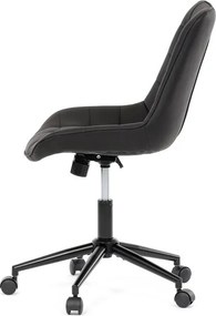 Forgószék állítható magassággal, fekete kárpittal. KA-V3120 BK3