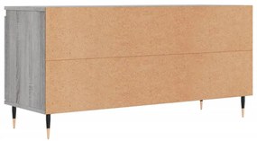 szürke sonoma színű szerelt fa TV-szekrény 104x35x50 cm