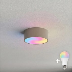BRILAGI-LED RGBW dimmelhető fürdőszobai mennyezeti lámpa CLARE 1xE27/12W/230V IP54 bézs