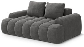 Szürke bársony kanapé 175 cm Linz – Cosmopolitan Design