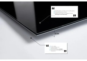 Üveg kép 70x50 cm Marble – Wallity