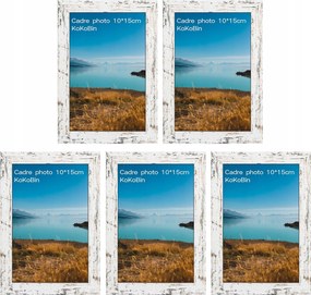 KoKoBin KĂ©pkeret 5db Shabby chic stĂlusban 10x15cm