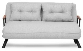 Kétszemélyes kihúzható kanapé QIRA szürke