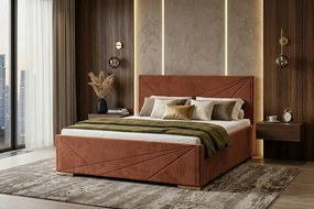 ROSI ágy 180x200 cm Narancssárga Matrac nélkül