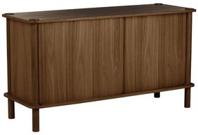 Barna tölgyfa komód tolóajtóval 135x73,5x48 cm Italic – UMAGE