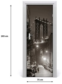 Ajtó méretű poszter Manhattan New York City 85x205 cm