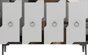 Seza 120 - Sapphire Oak, White, Silver