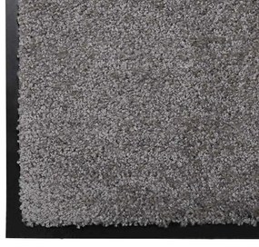 Ajtószőnyeg Világosszürke 60 x 40 x 1.2 cm Mackófleece