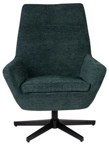 Sötétzöld fotel Bruno – White Label