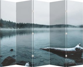 Paraván - Jeges északi tó (210x170 cm)