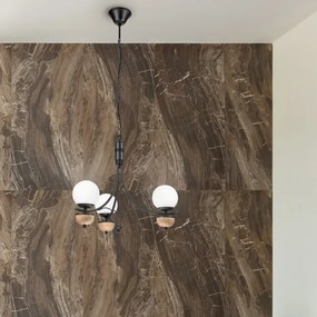 Brilagi - LED Csillár láncon COTTAGE 3xG9/40W/230V bükkfa/fehér