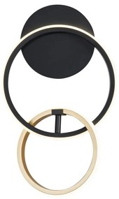 Zuma Line 20002W-GD - LED fali lámpa RANDO LED/18W/230V 3000/4000/6000K