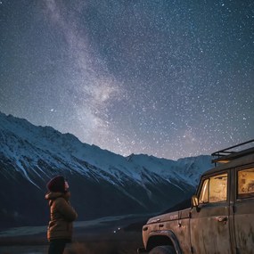 Poszter 70x70cm Csillagos megfigyelések