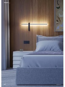 Redo 01-4673 - LED fali lámpatest TANGENT LED/6W/230V CRI 90 fekete