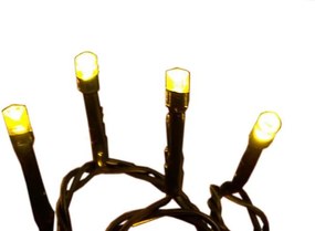 NEXOS Fényfüzér 4 m 40 LED meleg fehér zöld kábel