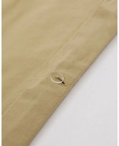 Sárga-zöld kétszemélyes hosszabbított pamut-perkál ágyneműhuzat 260x240 cm Sifinia – Kave Home