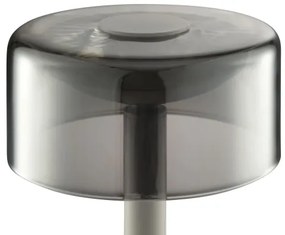 Brilliant - LED dimmelhető, újratölthető érintős asztali lámpa RAZOR LED/2,5W/5V 2700K IP44 szürke