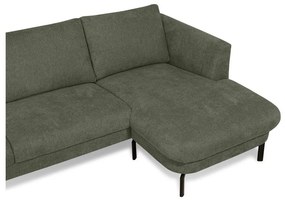 Sötétzöld sarokkanapé (jobb oldali) Gomero – Scandic