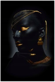 Poszterek 80x120 Aranyozott arc