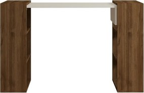 Handy Walnut and White íróasztal